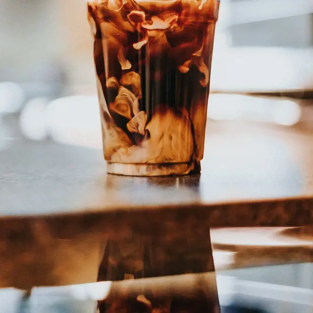 A refreshing Cold Brew Affogato