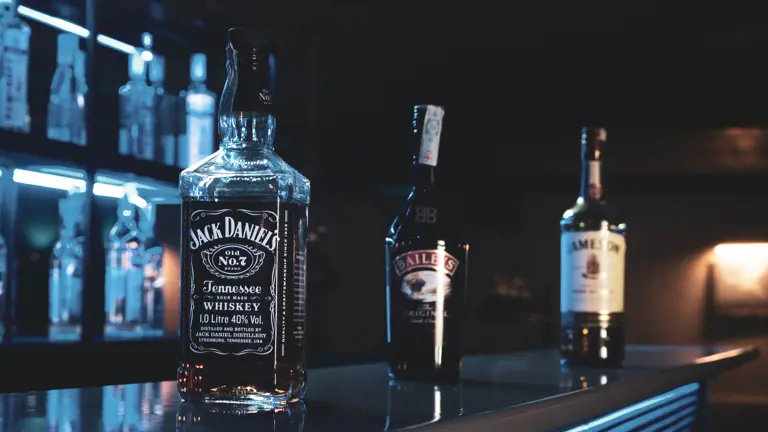 Bottles Of Liquor By Vazha Despotashvili Madefrombeans